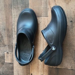 Crocs Mercy Clog Black Sz 7 Women